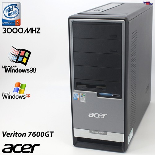 Acer veriton 7600gt pentium - pentium, 4