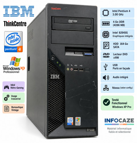 Ibm thinkcentre pentium - pentium, 3ghz